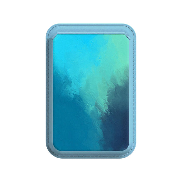 Wasser Stadt - iPhone Leder Wallet