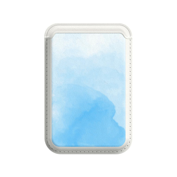 Sommer Blau - iPhone Leder Wallet