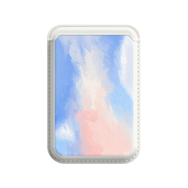Warmes Rosa - iPhone Leder Wallet