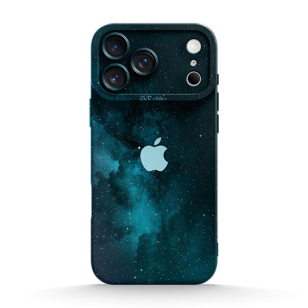 Sternenklare Nacht - iPhone Flüssiges Silikon Handyhülle