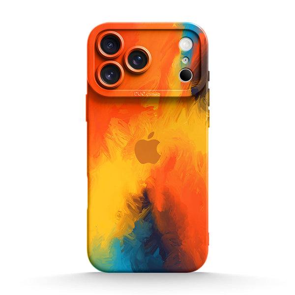 Phönix - iPhone Flüssiges Silikon Handyhülle