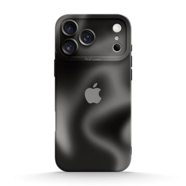 Geheimnisvolle Nacht - iPhone Flüssiges Silikon Handyhülle