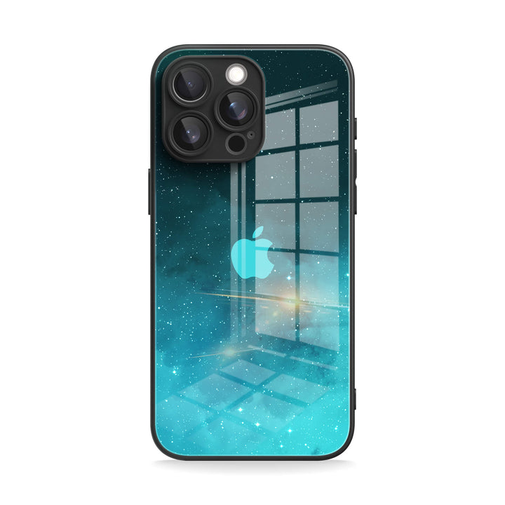 Fluoreszierendes Sternblau - iPhone Handyhülle