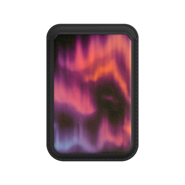 Extremes Feuer - iPhone Leder Wallet