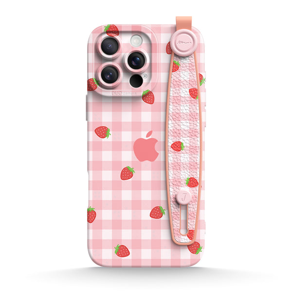 Süße Erdbeere - iPhone Handyanhänger Handyhülle