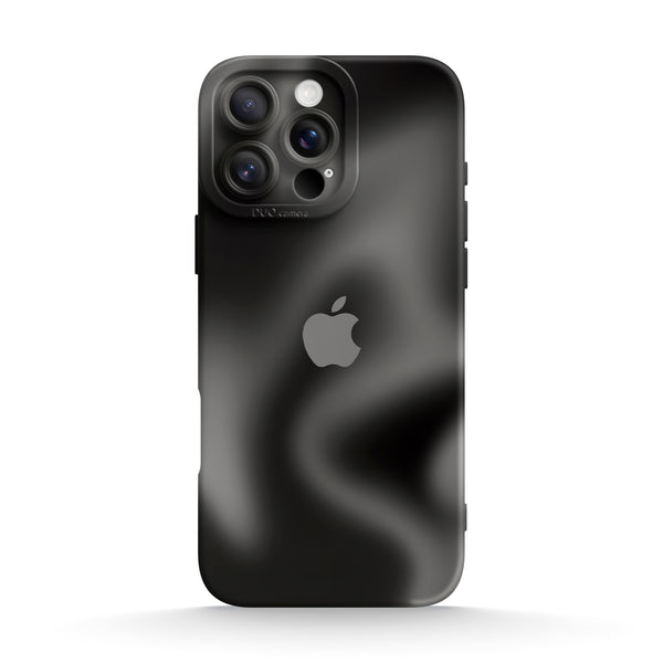 Geheimnisvolle Nacht - iPhone Flüssiges Silikon Handyhülle