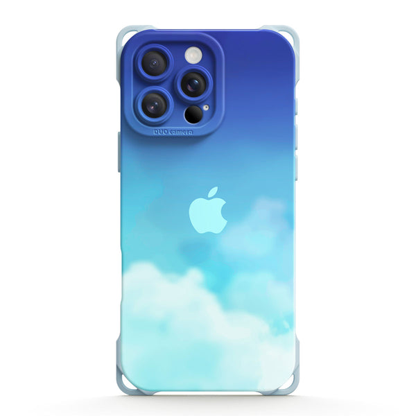 Himmel Blau - iPhone Ultra Impact Strapazierfähige Handyhülle