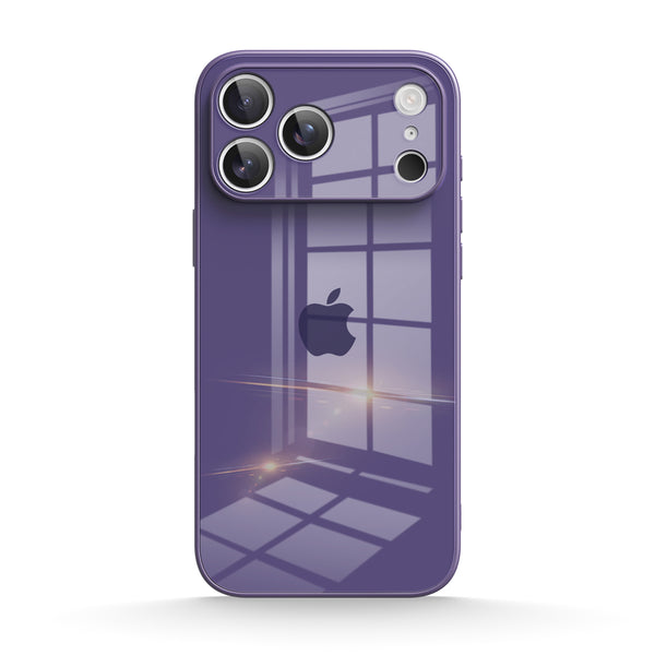 Dunkelviolett - iPhone Handyhülle