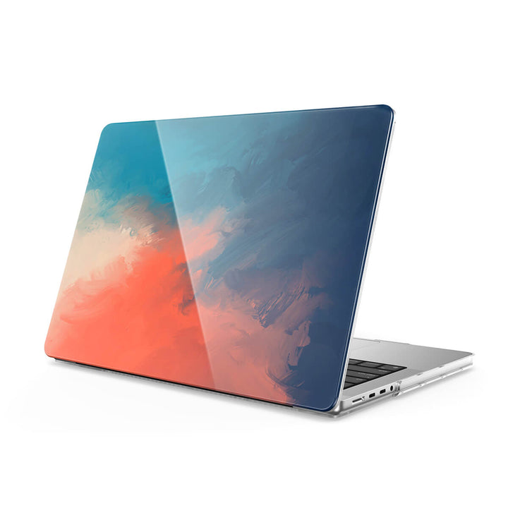 Blau Orange - MacBook Hüllen
