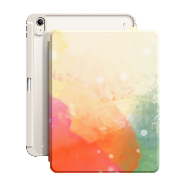 Orange Rosa - iPad Snap 360° Ständer Schlagfeste Hüllen