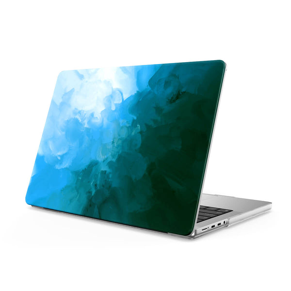 Blau Schwarz - MacBook Hüllen