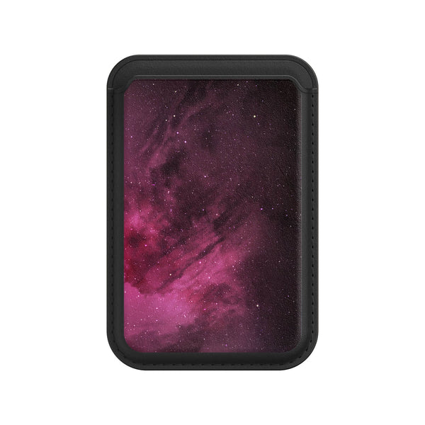 kosmischer Staub - iPhone Leder Wallet