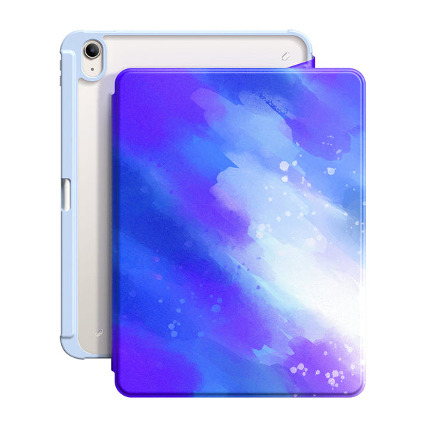 Blau Gefroren - iPad Snap 360° Ständer Schlagfeste Hüllen
