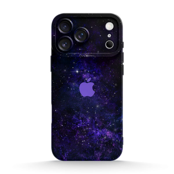 Lila Stern - iPhone Flüssiges Silikon Handyhülle