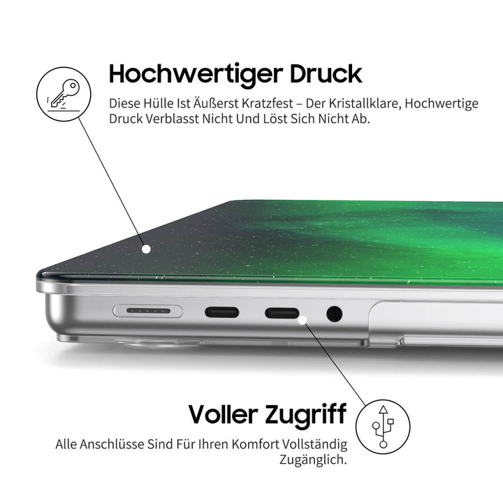 Polare Schallwelle - MacBook Hüllen