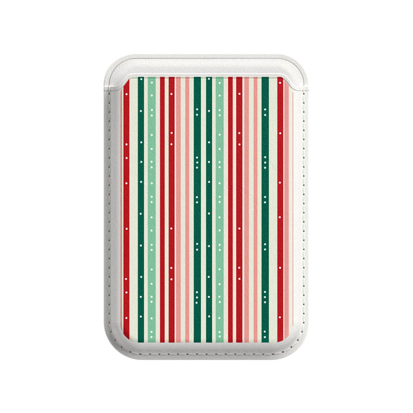 Buntes Polarlicht - iPhone Leder Wallet