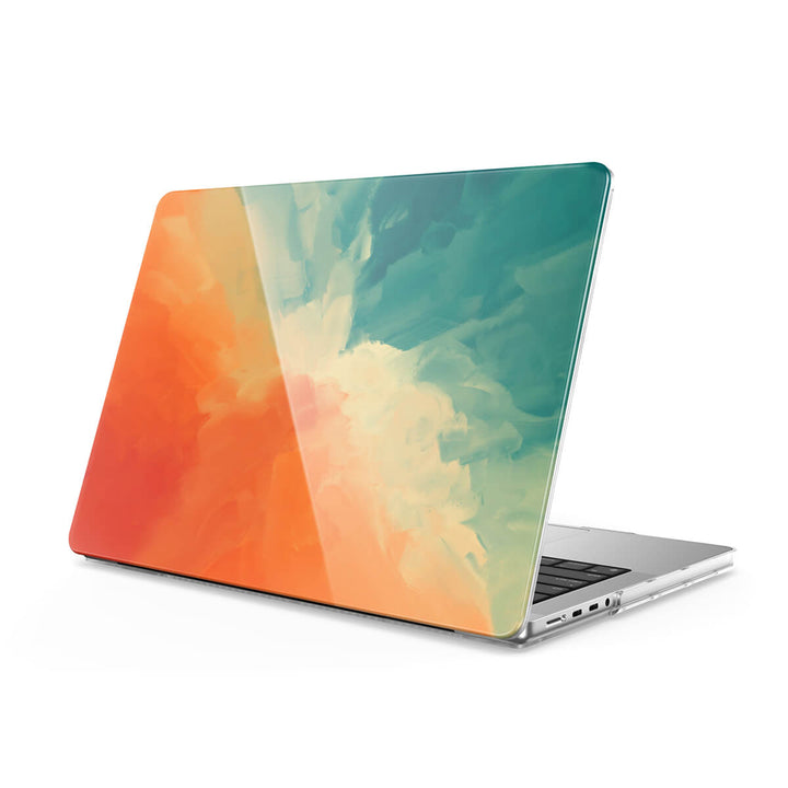 Grün Orange - MacBook Hüllen