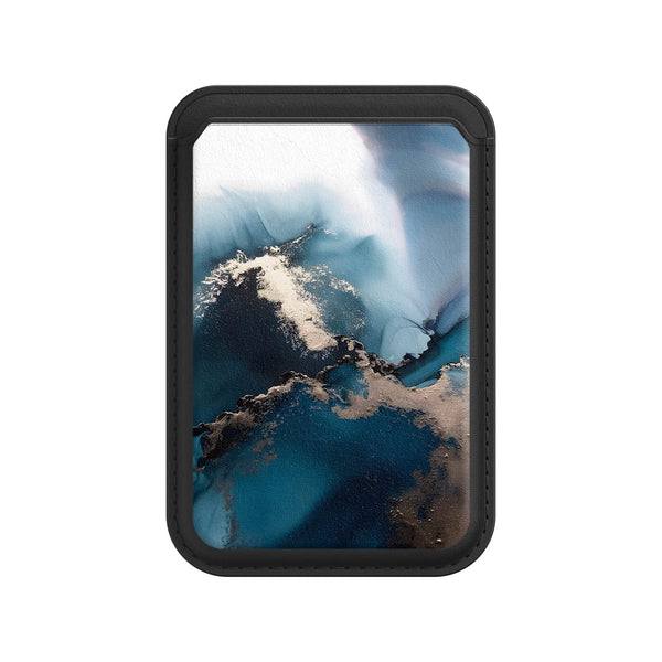 Jade Gletscher - iPhone Leder Wallet