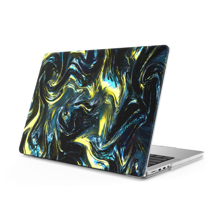 Dunkle Goldmaterie - MacBook Hüllen