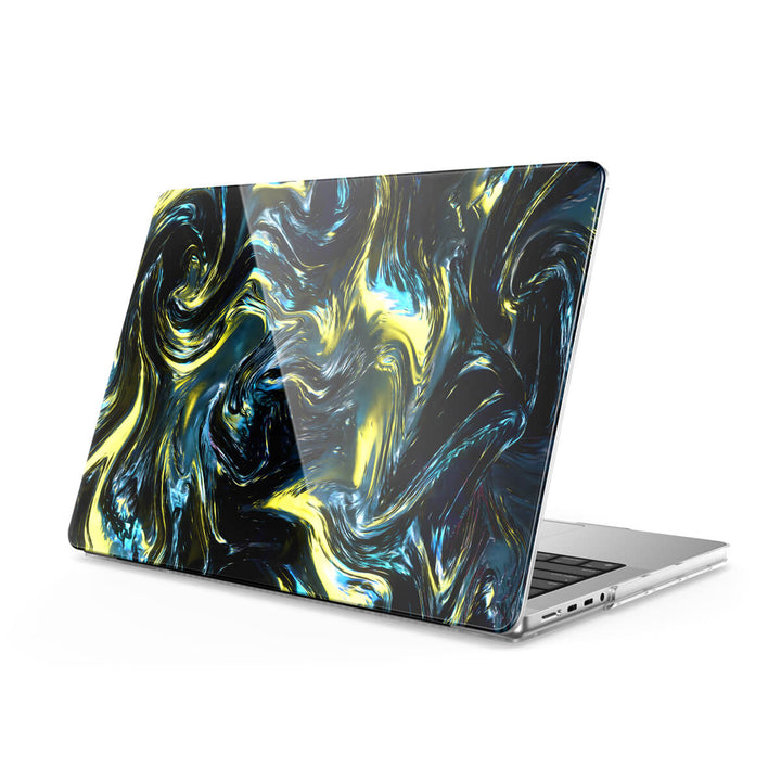 Dunkle Goldmaterie - MacBook Hüllen