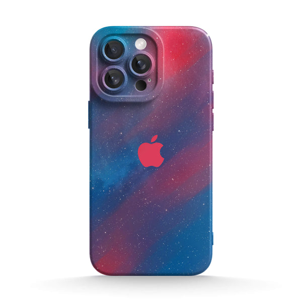 Einsames Rot - iPhone Flüssiges Silikon Handyhülle
