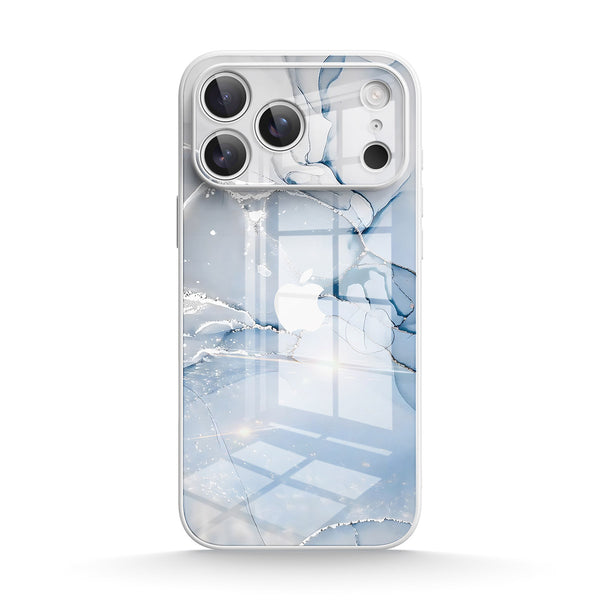Jazz Silber - iPhone Gehärtetes Glas Handyhülle
