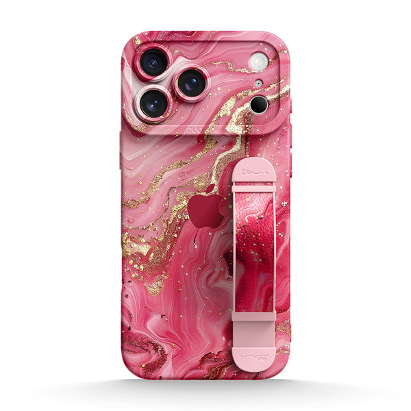 Vergoldetes Pulver - iPhone Handyanhänger Handyhülle