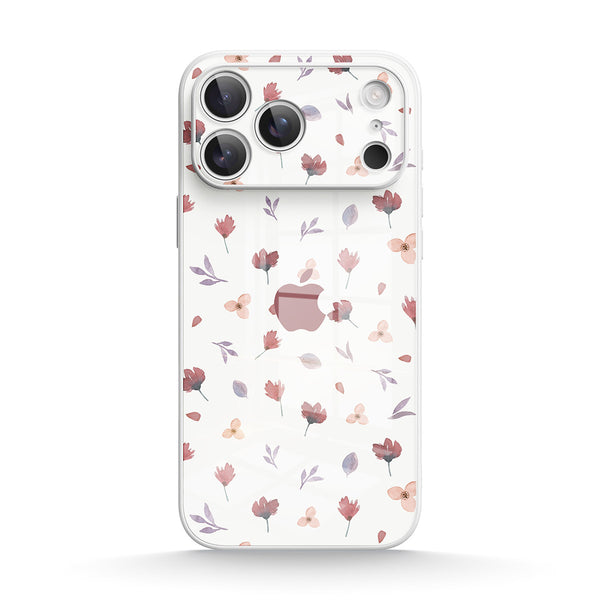 Blumiger Duft - iPhone Gehärtetes Glas Handyhülle