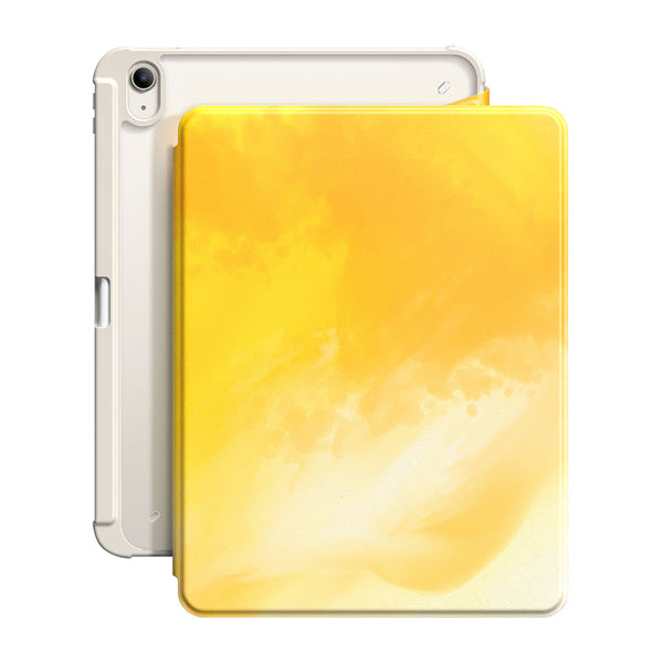 Helles Gelb - iPad Snap 360° Ständer Schlagfeste Hüllen