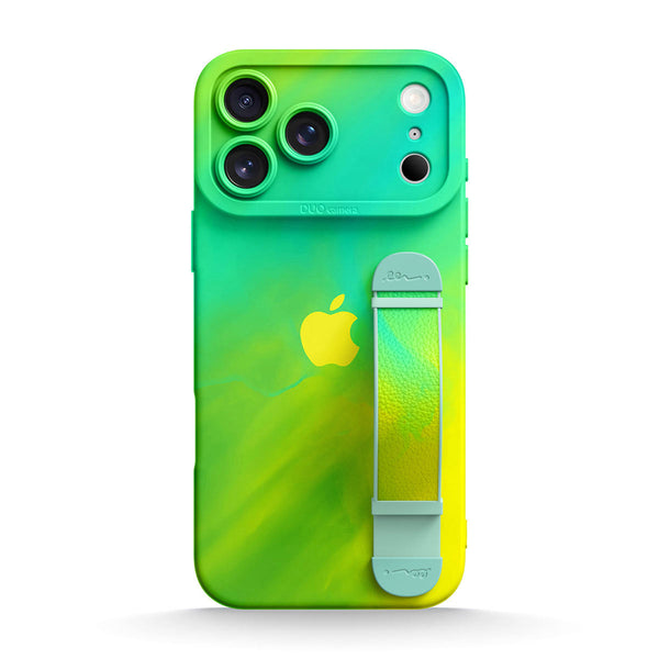 Grüne Aktion - iPhone Handyanhänger Handyhülle