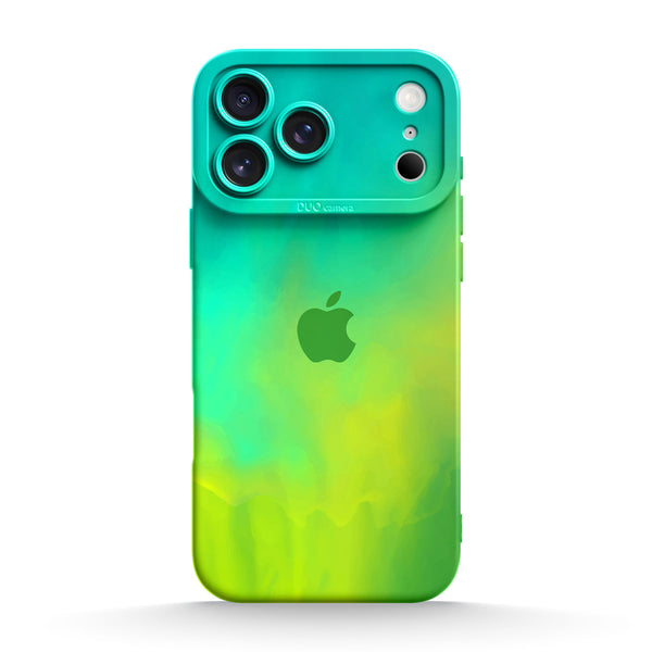 Farbe Aurora - iPhone Flüssiges Silikon Handyhülle