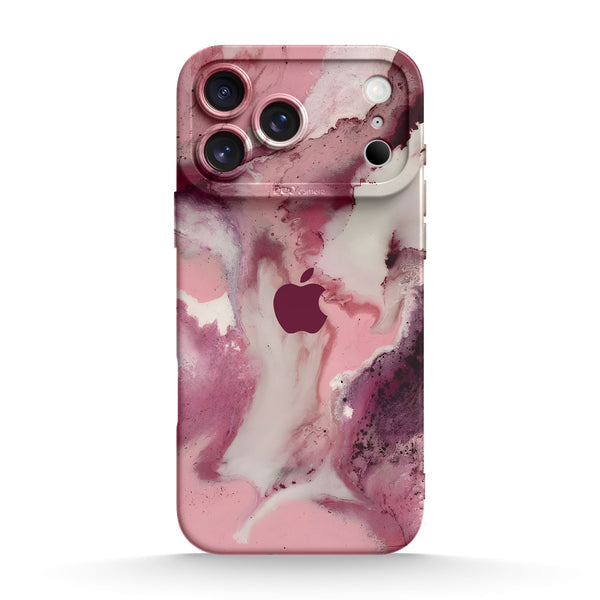 Königliches Pulver  - iPhone Flüssiges Silikon Handyhülle