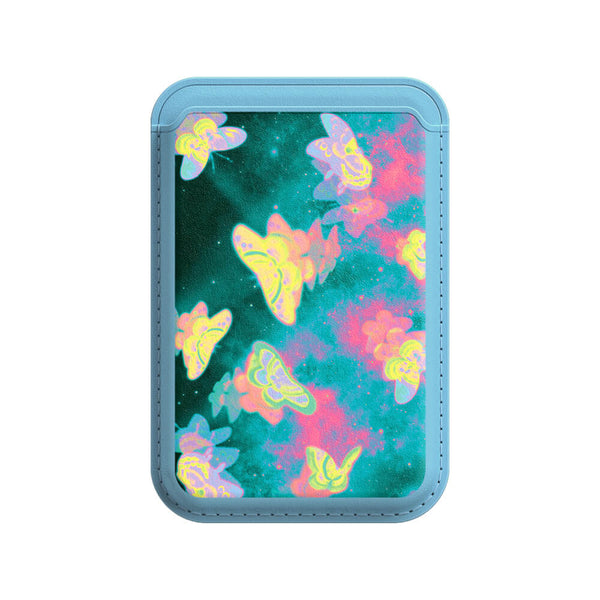 Morpho Schmetterling - iPhone Leder Wallet