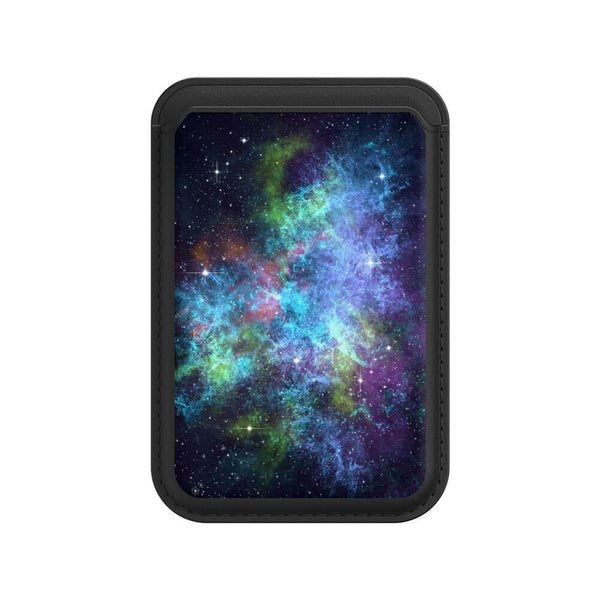 Magnetischer Starburst - iPhone Leder Wallet