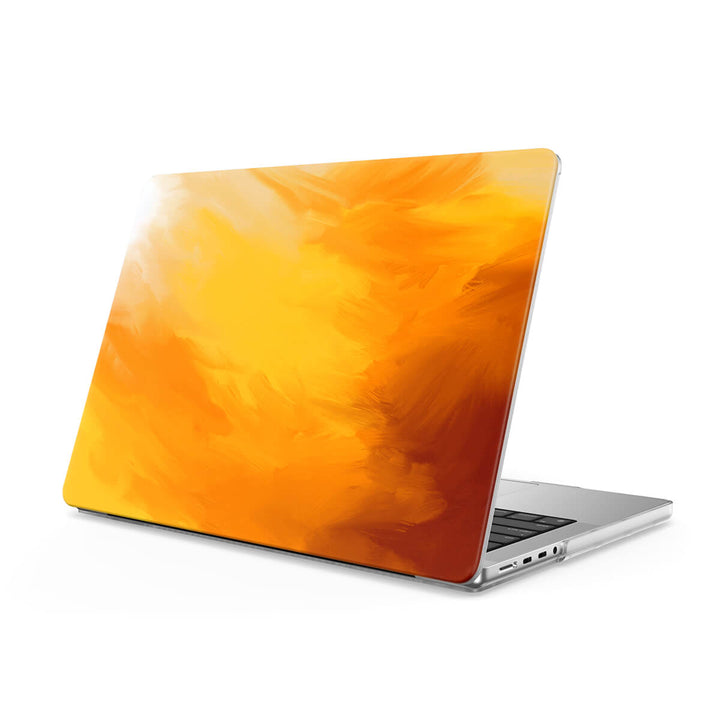 Gelber Rauch - MacBook Hüllen