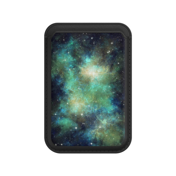 Interstellare Oase - iPhone Leder Wallet