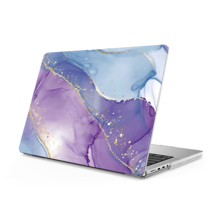 Purple Blue Gilt - MacBook Hüllen