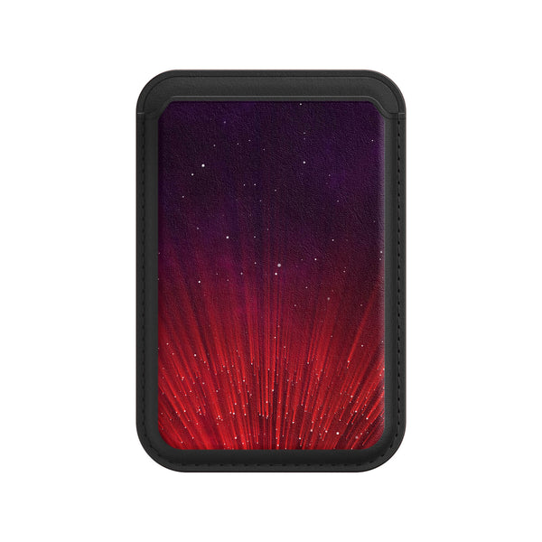 Meteoriteneinschlag - iPhone Leder Wallet