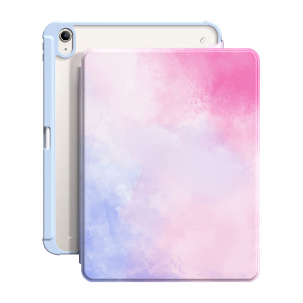 Hellrosa Blau - iPad Snap 360° Ständer Schlagfeste Hüllen