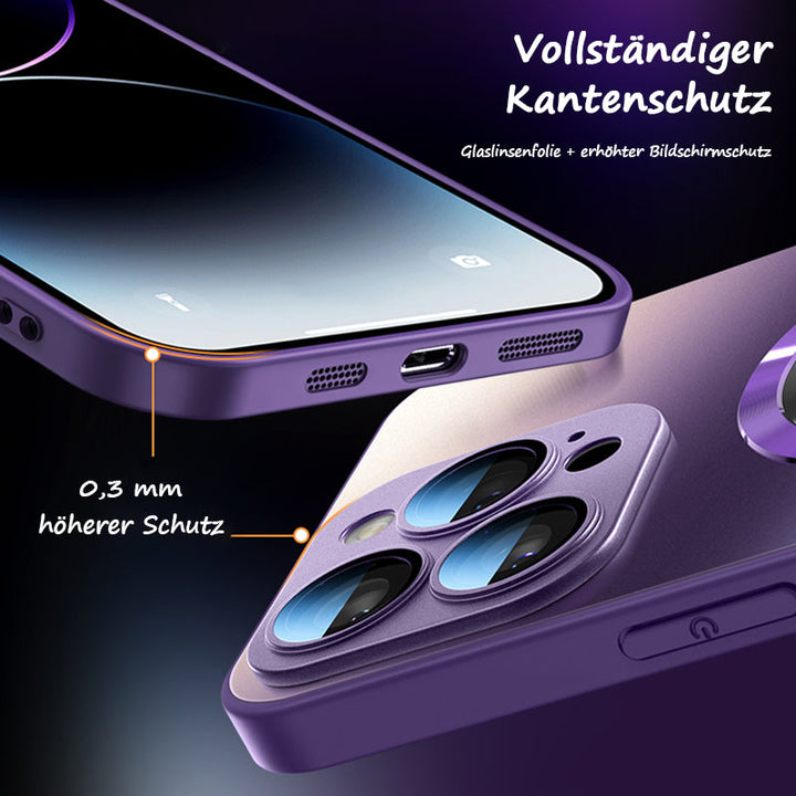 Dunkelviolett - iPhone Matte Handyhülle