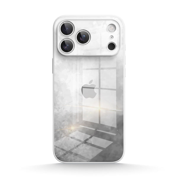 Tintennebel - iPhone Gehärtetes Glas Handyhülle