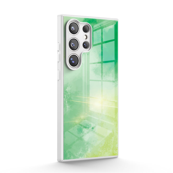 Grüner Farbton - Samsung Handyhülle