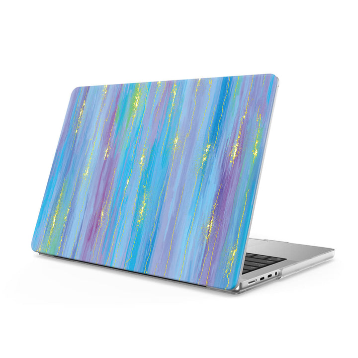 Grauer Lotus - MacBook Hüllen