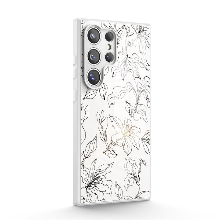Blume Der Reinheit - Samsung Handyhülle