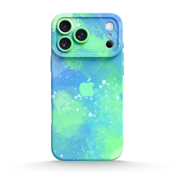 Fluoreszenz - iPhone Flüssiges Silikon Handyhülle