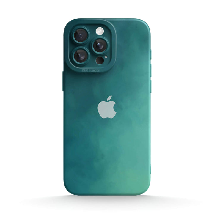 Nebel Grün - iPhone Handyhülle