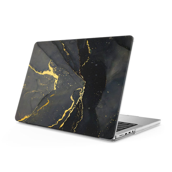 Schwarzer Goldsand - MacBook Hüllen