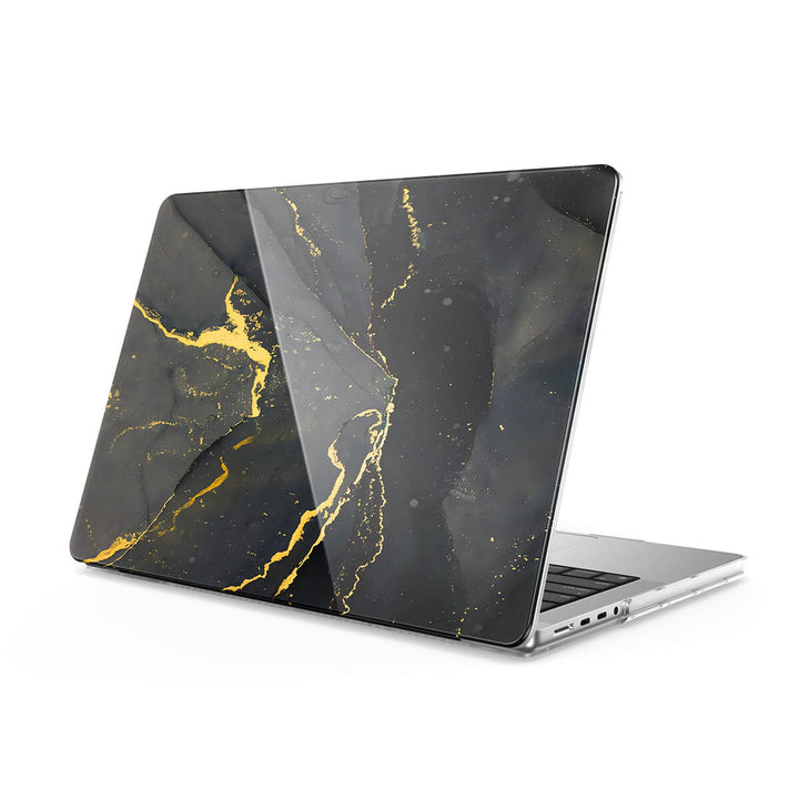 Schwarzer Goldsand - MacBook Hüllen