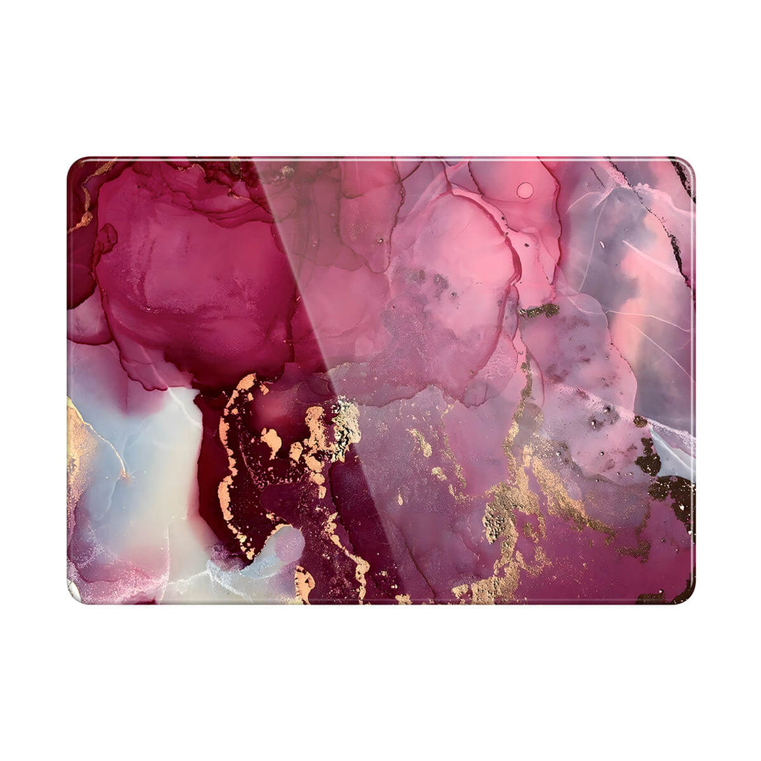 Rotes Garn Jade - MacBook Hüllen