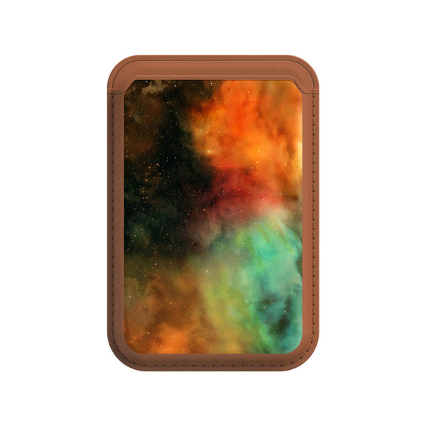 Molten Nebula - iPhone Leder Wallet